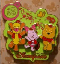 HKDL - Cute Characters - Chinese New Year Series - Pooh, Tigger & Piglet