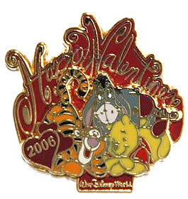 WDW - Happy Valentine's Day 2006 - Pooh, Tigger, & Eeyore