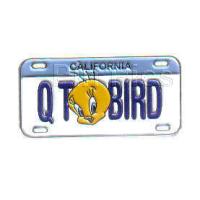 Tweety - Q T Bird License Plate