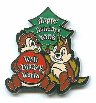 WDW - Happy Holidays 2005 - Chip and Dale (Surprise Release) Artist Proof