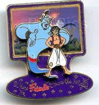 DLR - Where Friends Share the Magic (Aladdin & Genie) Artist Proof