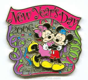WDW - New Year's Day 2006 (Mickey & Minnie) Artist Proof