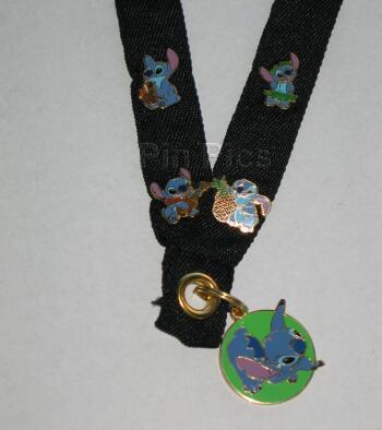 Disney Direct - Lanyard with Four Stitch 'Pins' from Adora Belle Doll