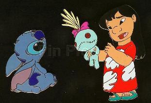 Disney Auctions - Lilo, Stitch and Scrump - The Importance of Scrump - Black Artist Proof