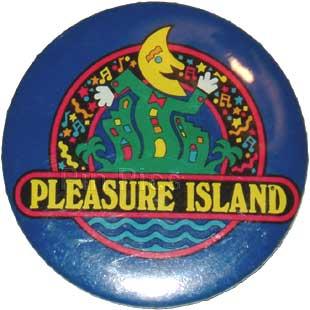 WDW - Pleasure Island Moon Guy Logo (Blue Background)
