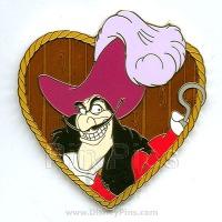 WDW - Disney Villains Heart Collection - Captain Hook (Surprise Release)