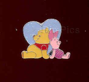 Converted - Winnie the Pooh & Piglet (Mini Heart)