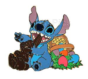 Stitch - Eating Chocolate Rabbit - Easter