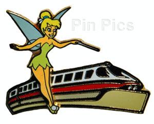 WDW - Magical World of Transportation - Pin Pursuit - Monorail (Tinker Bell)