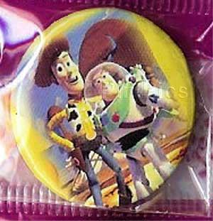 Vogue Style - Toy Story Badge (48 Button Set) Friends Buzz & Woody