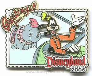 DLR - Greetings From Disneyland® Resort 2006 (Goofy on Dumbo Ride)
