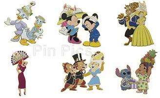 Disney Auctions - Easter Hats 2006 (6 Pin Set)