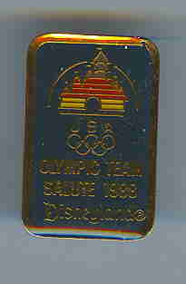 DL – Sleeping Beauty Castle - Olympic Team Salute 1988 USA – Seoul Olympics
