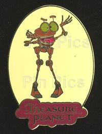 Disney Auctions - Treasure Planet (B.E.N.) Silver Prototype