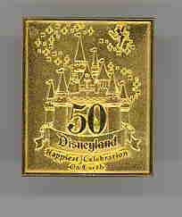 Disneyland 50th - Happiest Celebration on Earth (Gold)
