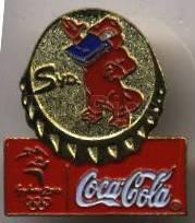 Coca Cola Syd pin from Sydney Olympics