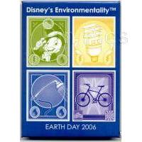 WDW - Cast Exclusive - Earth Day 2006 (Jiminy Cricket) Rectangular Button