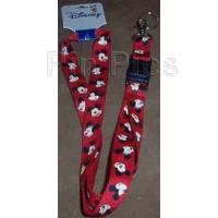 Mickey Mouse Lanyard (Red)