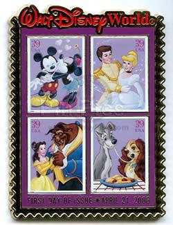 USPS - Art of Disney Stamps - Romance Jumbo