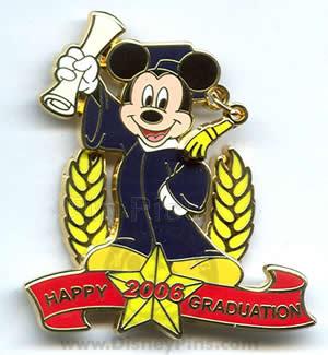 DLR - Happy Graduation 2006 (Mickey Mouse) Dangle