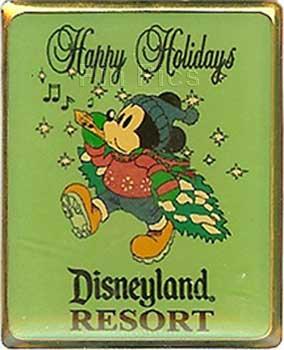 DLR - Older Cast Happy Holidays Mickey Mouse