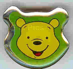 Japan - Pooh - Winnie the Pooh & Friends - Acrylic Crystal Brooch