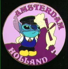 Disney Auctions - Stitch in Amsterdam, Holland (Black Artist Proof)