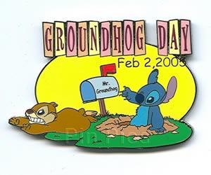 Disney Auctions - Stitch, Groundhog Day (Silver Artist Proof)