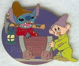 Disney Auctions - Stitch & Dopey (Black Artist Proof)