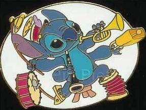 Disney Auctions - Stitch as One-Man Band (Gold Artist Proof)
