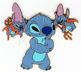 Disney Auctions - Stitch with Devils (Gold Prototype)