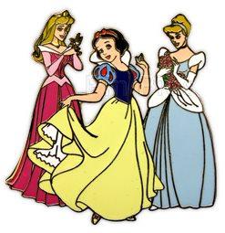 Japan Disney Mall - Aurora, Snow White & Cinderella - Princess Trio for Spring