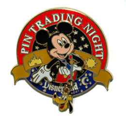 DLR - Mickey Mouse - Pin Trading Nights Collection - Pluto Dangle