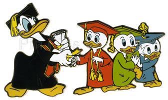 Disney Auctions - Donald Duck and Nephews Graduation 2006 (Jumbo)