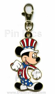 Lanyard Medal - Uncle Sam Mickey Mouse