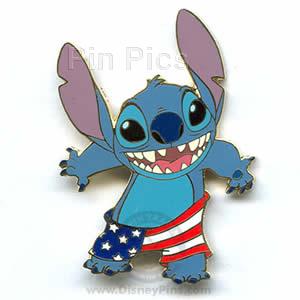 Stitch - Stars and Stripes Boxers