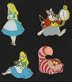 JDS - Alice in Wonderland - Mini 4 Pin Set #2