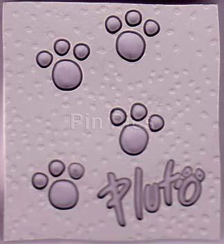 DCA - Rubber Hand/Foot 'Paw' Prints (Pluto)