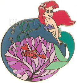 Japan Disney Mall - Ariel & Sebastian - The Little Mermaid
