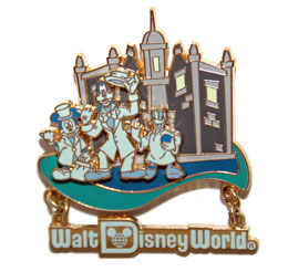 WDW - Retro Walt Disney World® Resort Collection - Haunted Mansion - Mickey, Goofy, Donald