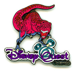 DisneyQuest Orlando with Tyrannosaurus