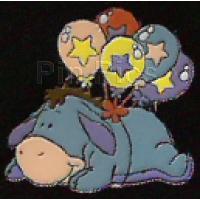 Baby Pooh & Friends with Balloons (4 Pin Set) - Eeyore Pin