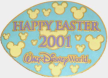 WDW - Walt Disney World - Easter Egg Hunt 2001 - Blue
