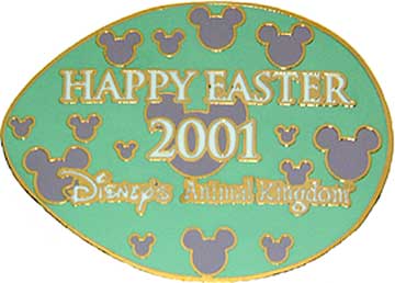 WDW - Animal Kingdom - Easter Egg Hunt 2001 - Green