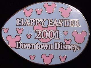 WDW - Downtown Disney - Easter Egg Hunt 2001 - Blue