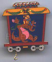 Disney Auctions - Kanga and Roo - Pooh and Gang Happy Holidays Train - Winnie the Pooh
