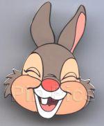Disney Auctions - Thumper Expressions - (Laughing)- Silver Prototype