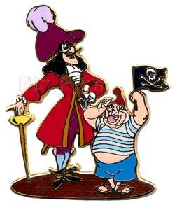 DS - Captain Hook and Mr Smee - Peter Pan - Jolly Roger - Pirates