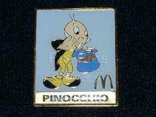 Bootleg - Pinocchio McDonald's - Jiminy Shouting Into His Hat (Blue)