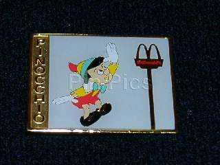 Pinocchio Mc Donalds - Pinocchio looking at Mc Donalds sign